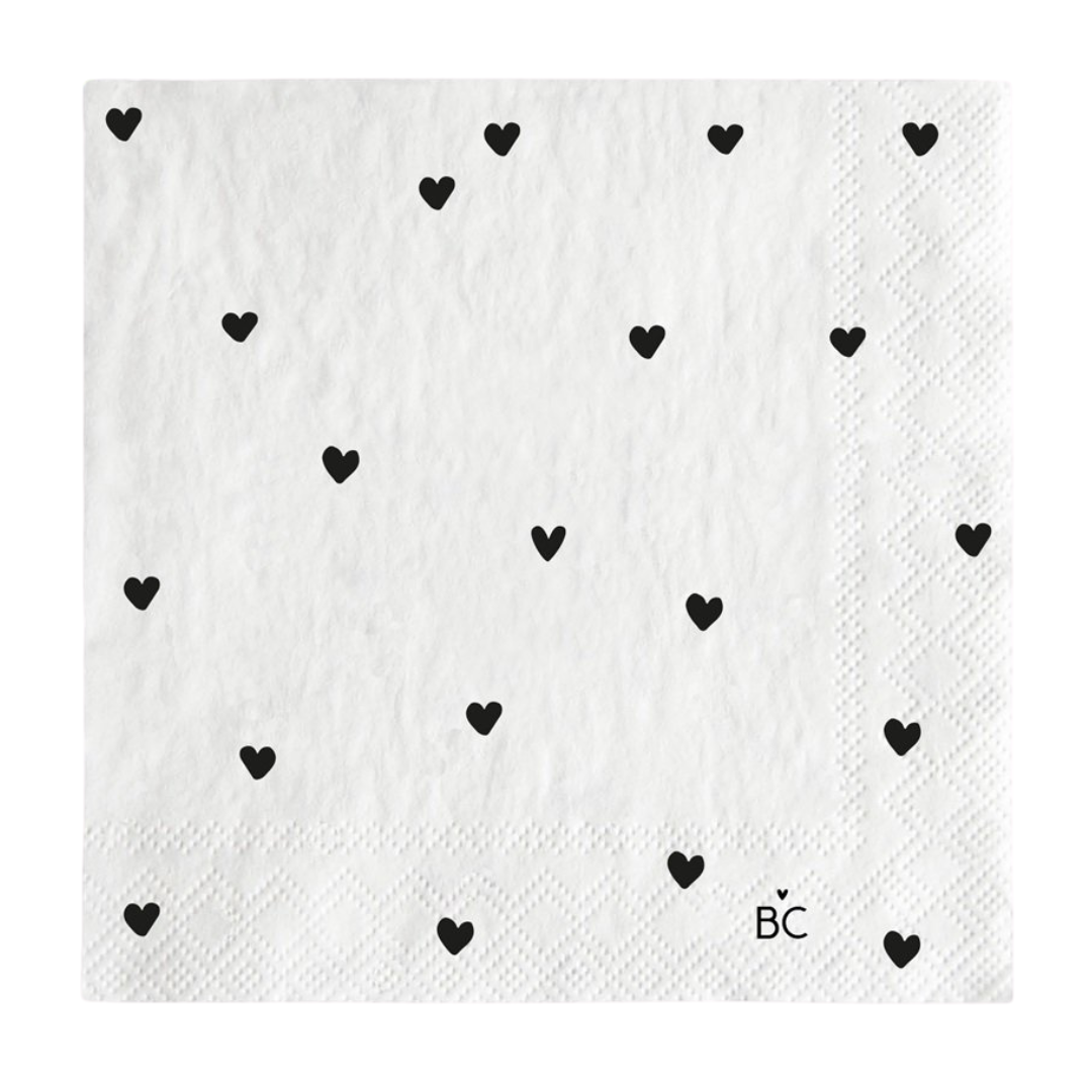 Tovaglioli in carta Hearts