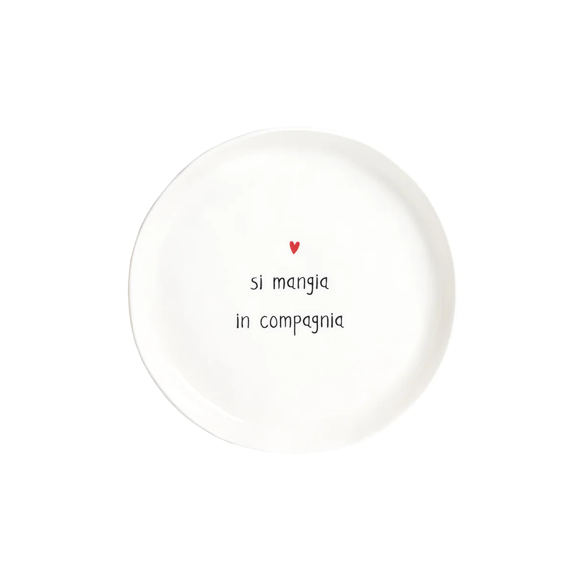 Set 2 Piatti Dessert Si mangia in compagnia