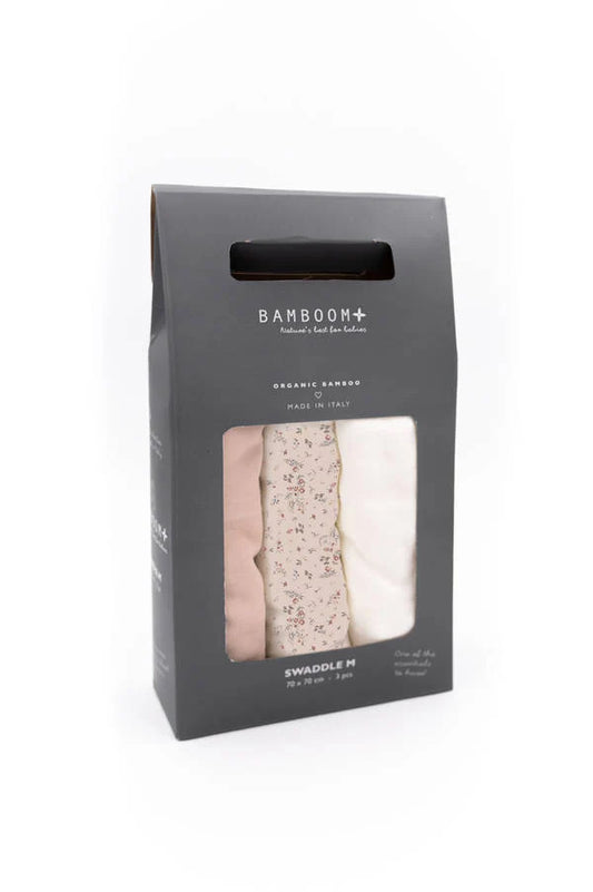Swaddle M 3 Pack - 70x70cm - Sophie
