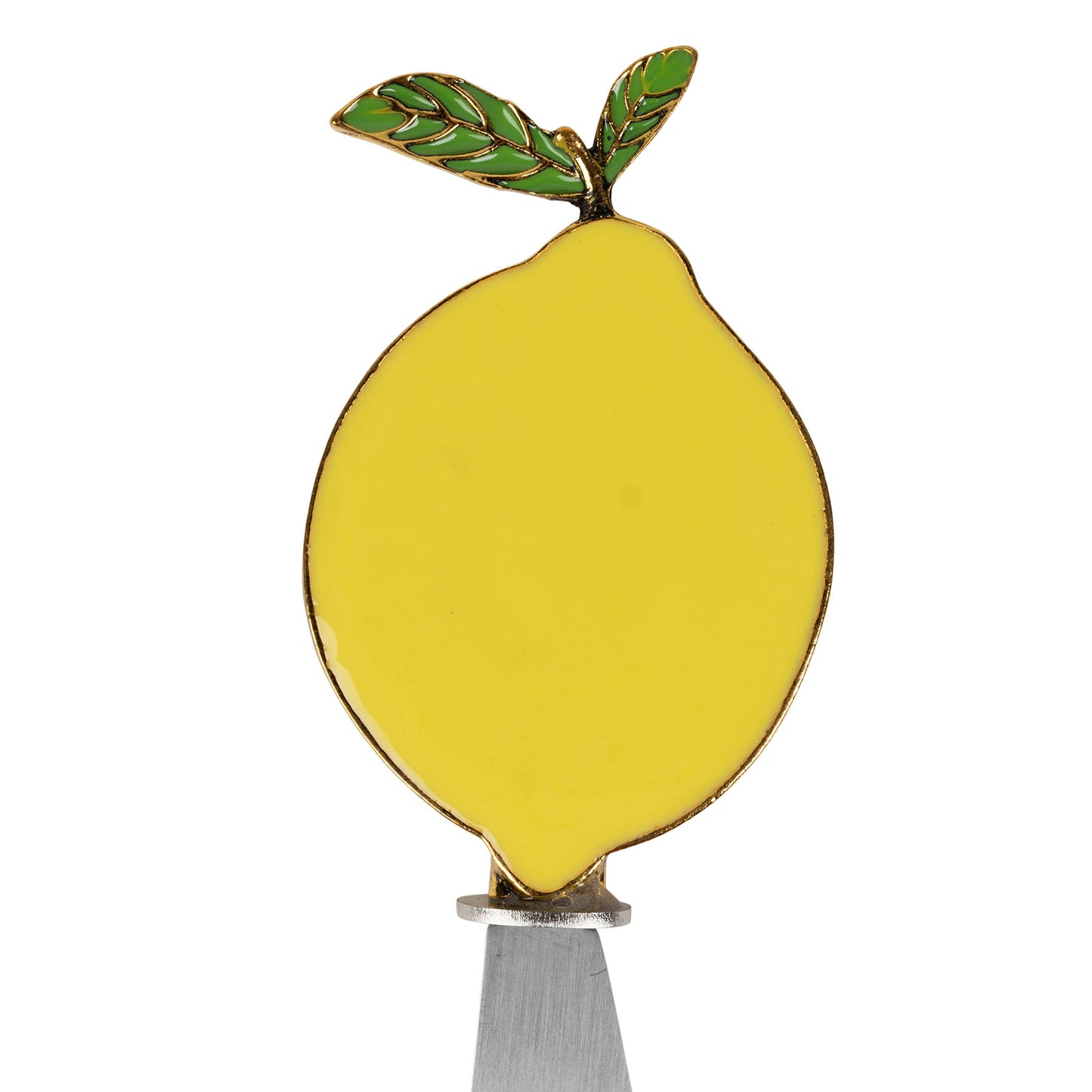 Set 2 coltelli spalmaburro limone
