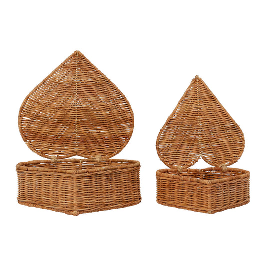 Cestino “Cuore” con coperchio