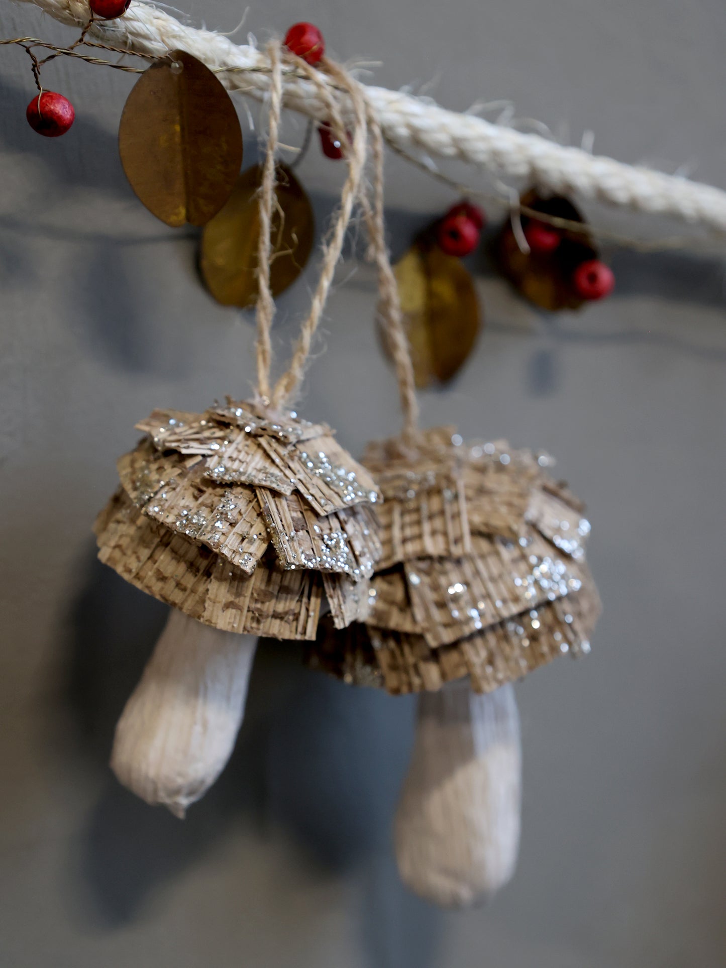 Set 2 Decori Funghi