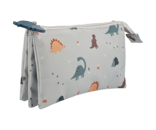 Astuccio Tris Scuola Dinos World Personalizzabile