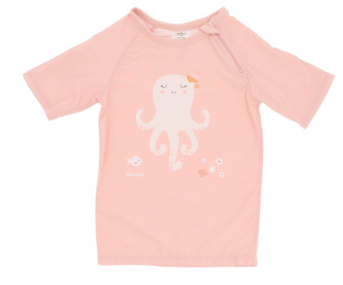 T-Shirt Nuoto Protezione Solare - Polipo - 12/18M
