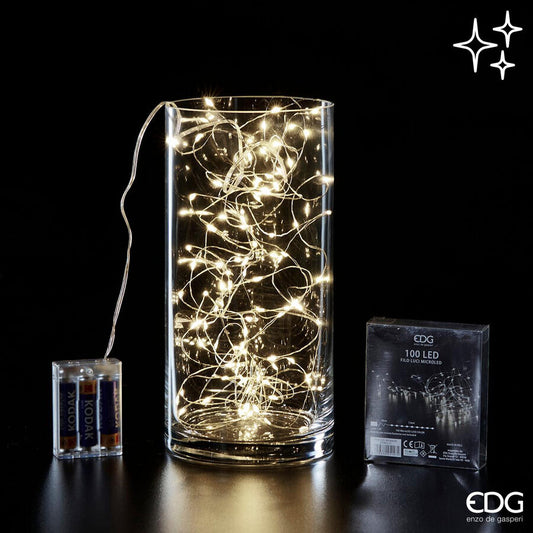 Filo 100 luci Microled 7,5 mt.