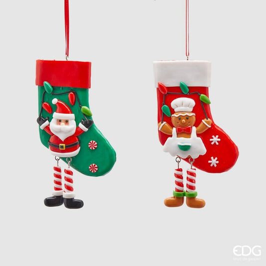 Decorazione Calza Clay