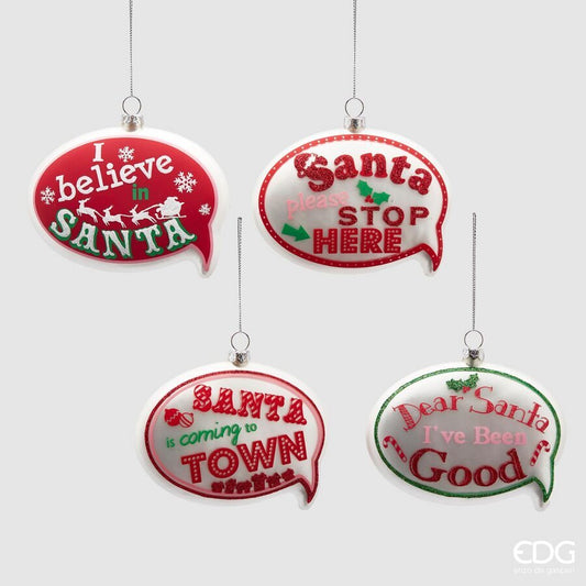 Decorazione Fumetto Santa