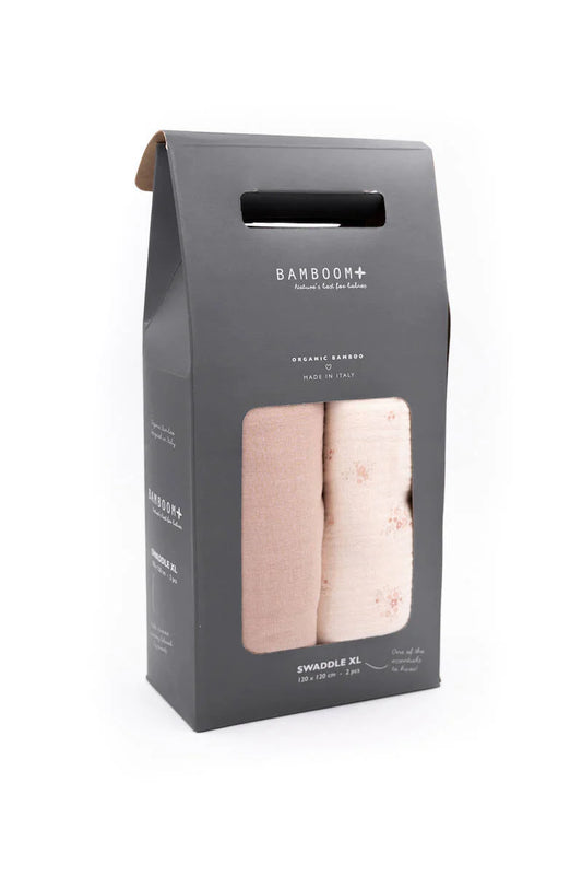 Swaddle XL 2 Pack - 120x120cm - Bouquet