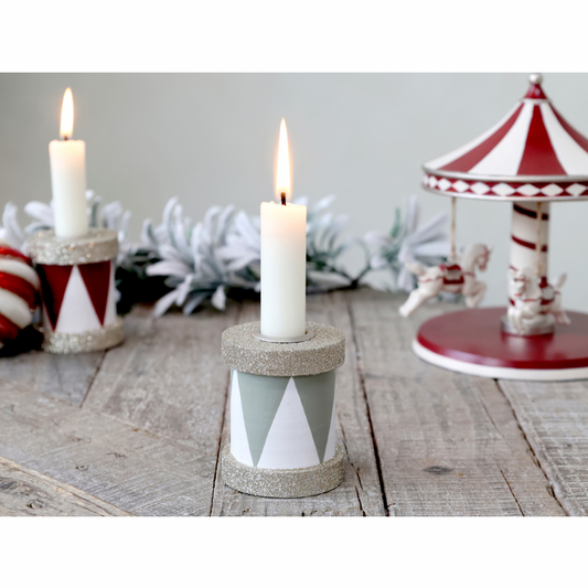 Porta candela Tamburo