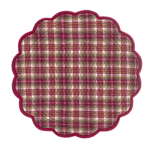 Tovaglietta Tartan Noel