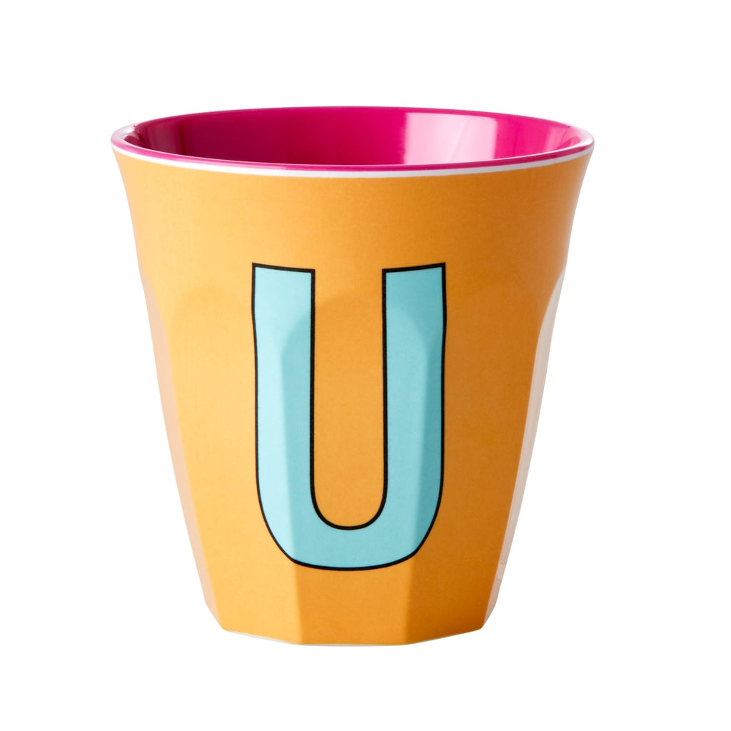 U - Bicchiere Melamina - Albicocca