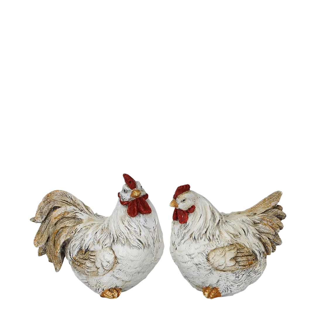Decoro Gallo e gallina