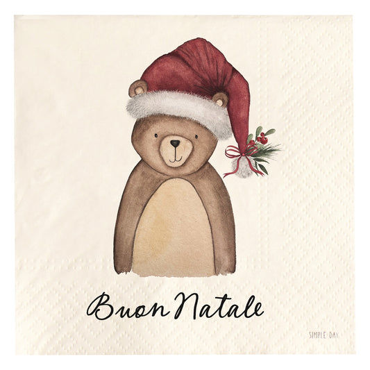 Tovaglioli in carta Buon Natale