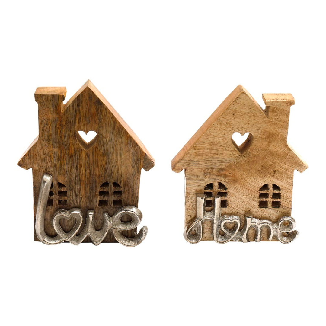 Scritta Love e Home