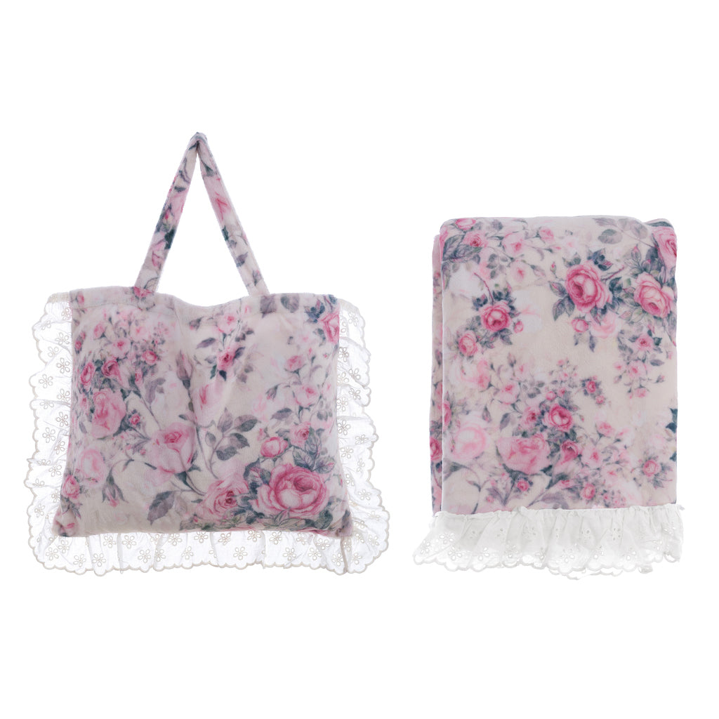 Plaid con borsa 140x170