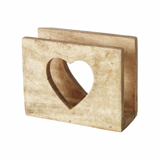 Porta tovaglioli con cuore