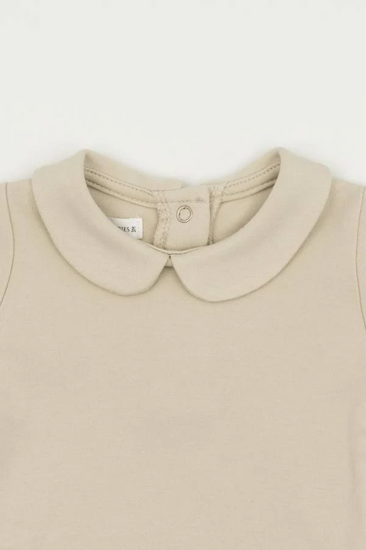 Body bimba collo tondo - Sand - 18/24M