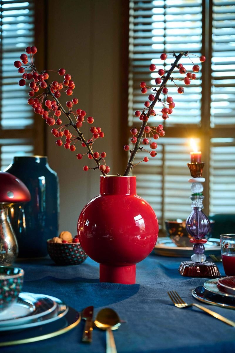 Vaso metal Small Red