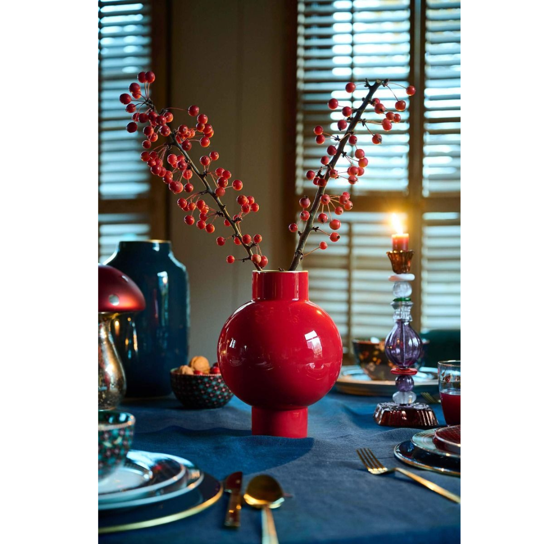 Vaso metal Small Red