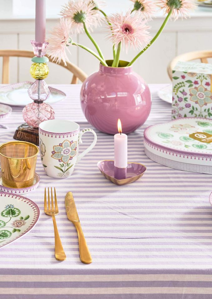Vaso metal Pink