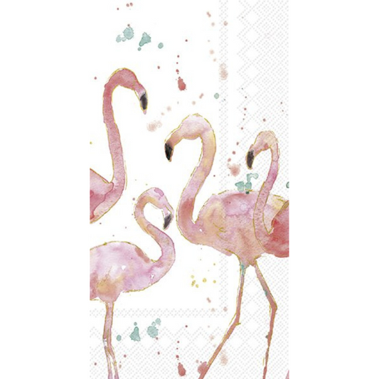 Tovaglioli in carta "Flamingo Fever" cream buffet