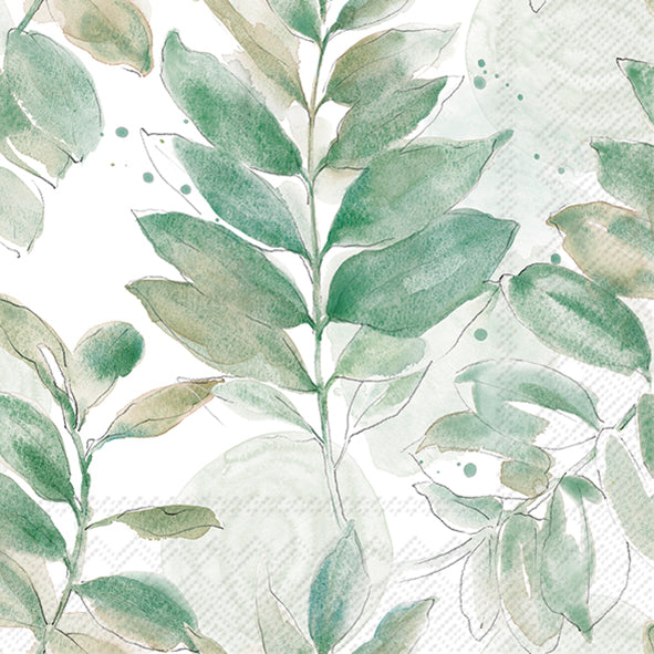 Tovaglioli in carta "Soft Petal Leaves"