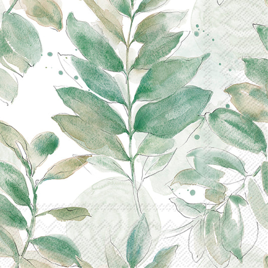 Tovaglioli in carta "Soft Petal Leaves"