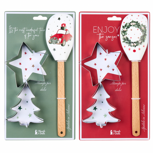 Spatola con stampini Christmas is Coming
