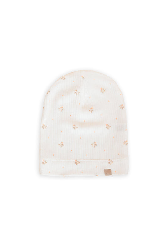 Cappellino Beanie - Print Lilla - 6/12M