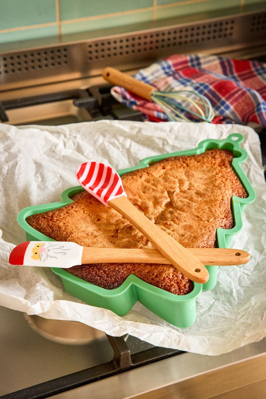 Set cucchiaio, spatola e pinza - Christmas