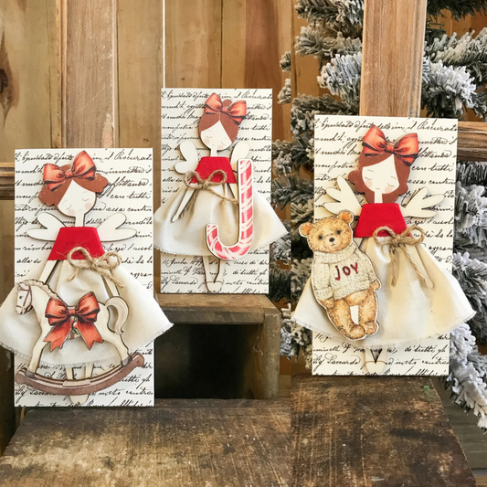 Quadro Angelo dei dolci auguri