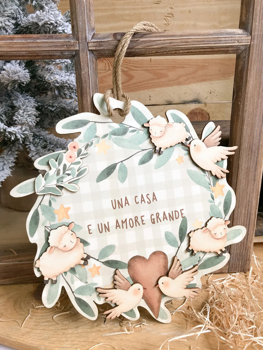 Decoro Ghirlanda Shabby