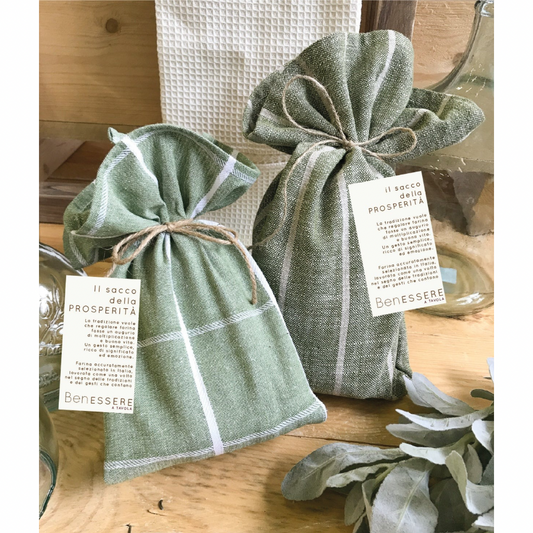 Canovaccio Il sacco della prosperità con farina