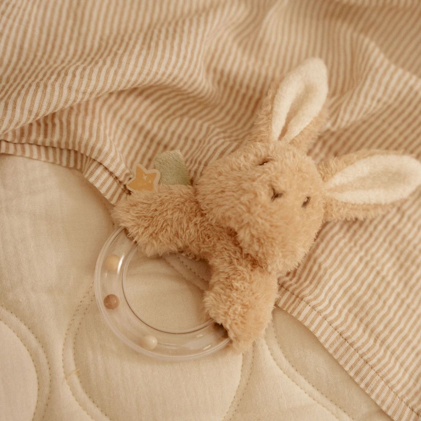 Rattle ring - Newborn Naturals - Bunny