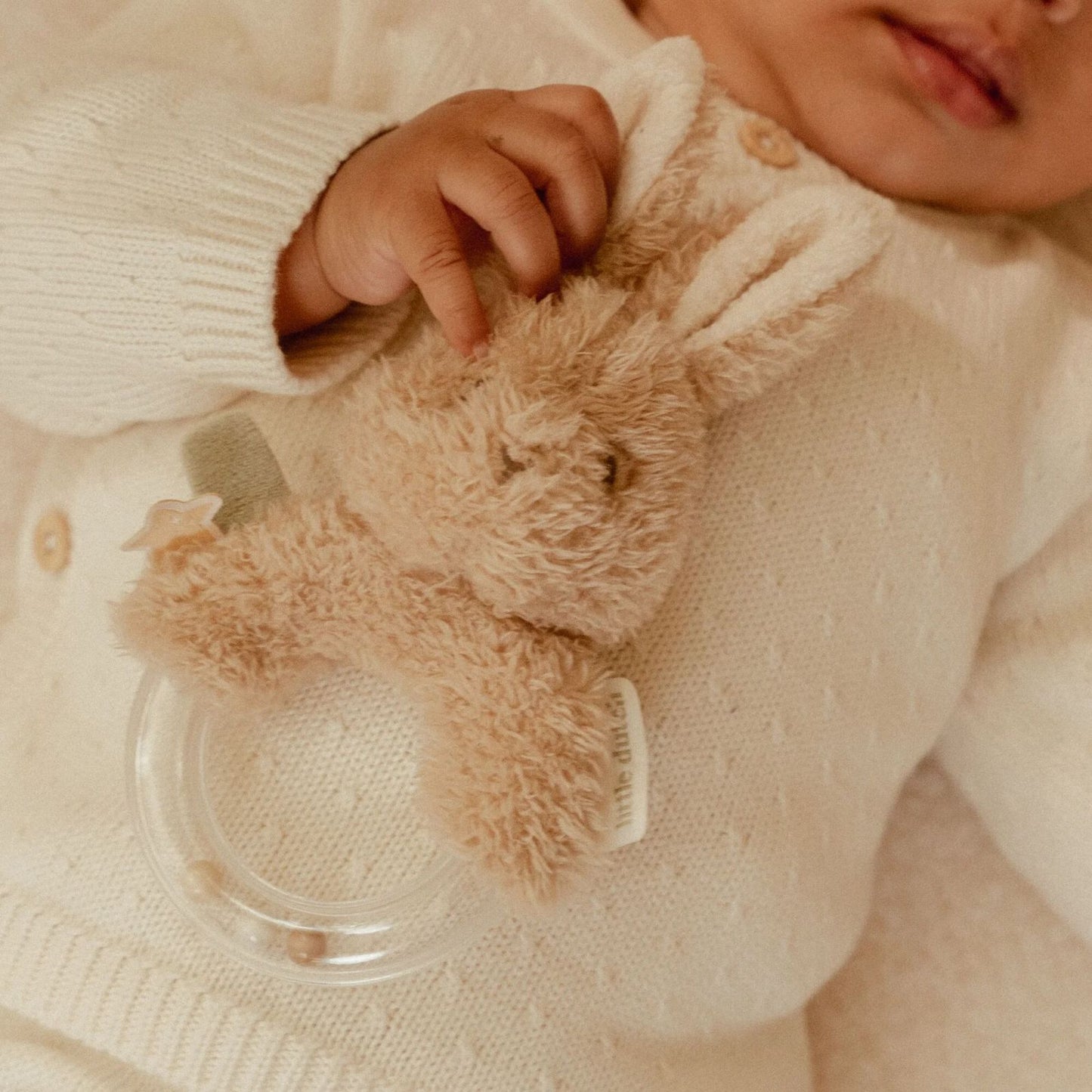 Rattle ring - Newborn Naturals - Bunny