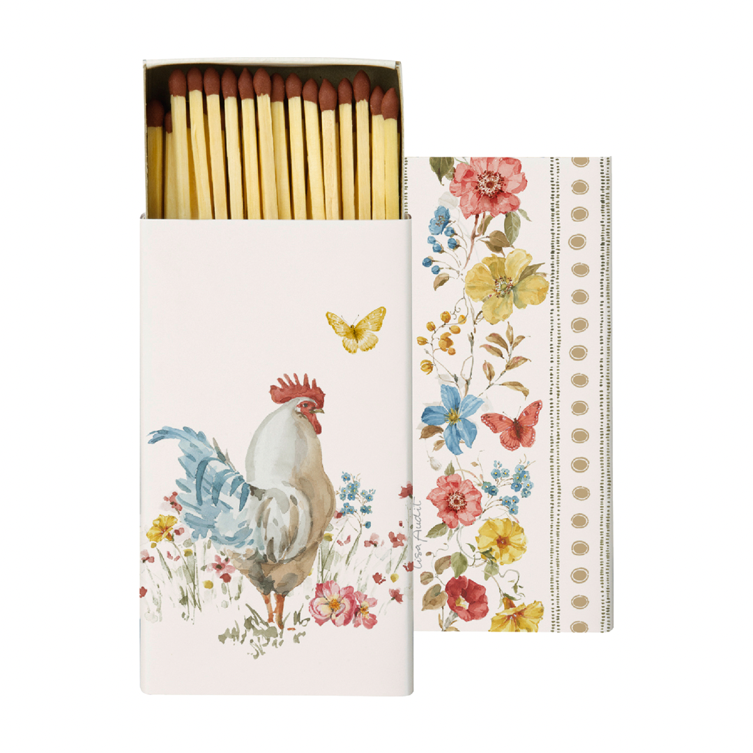 Scatola fiammiferi “Country Rooster”