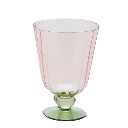 Vaso Righe con piede