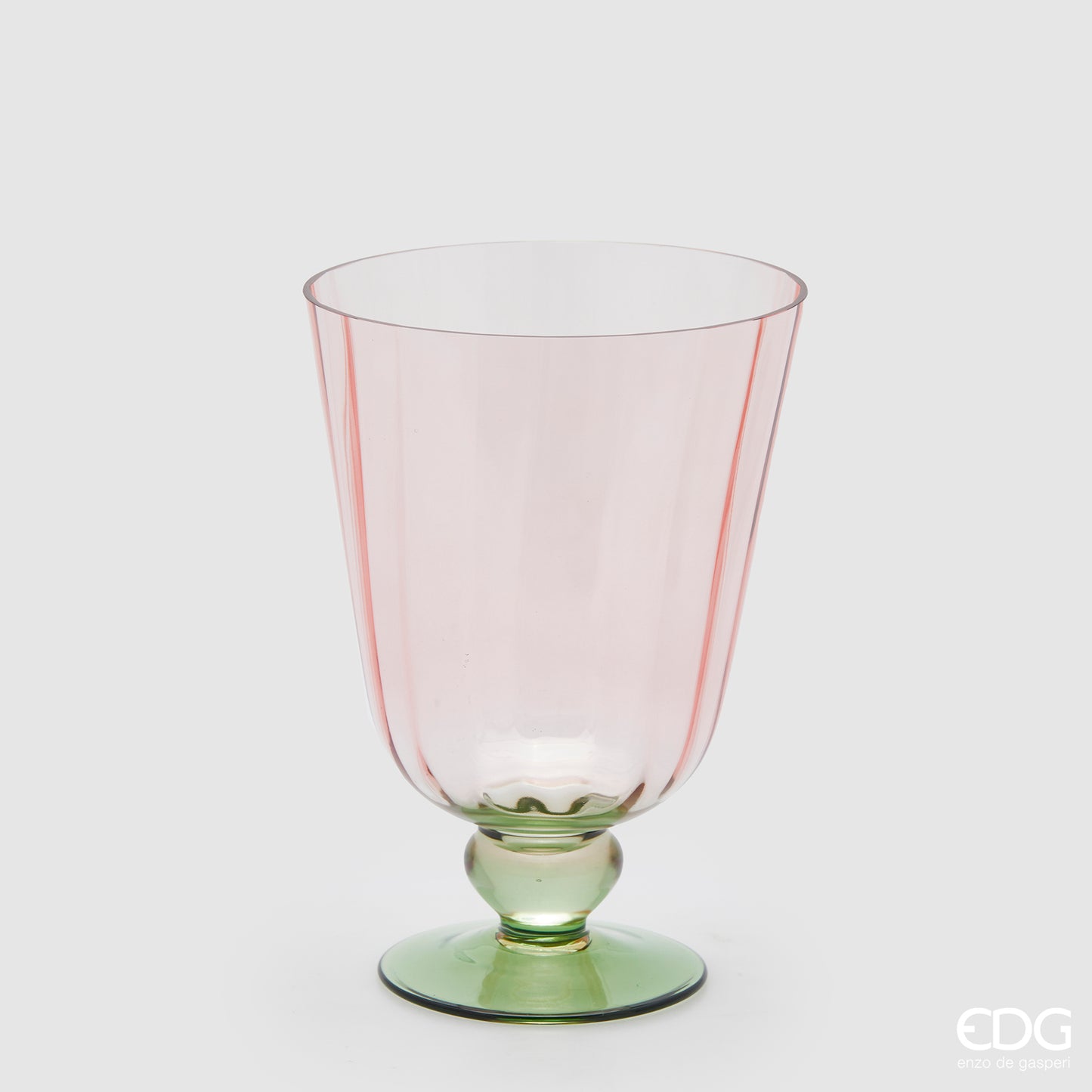 Vaso Righe con piede
