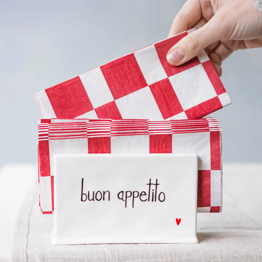 Porta tovaglioli Buon appetito