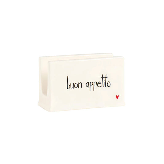 Porta tovaglioli Buon appetito