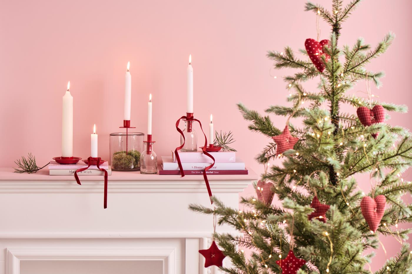 Decorazione Cuore Natale Nostalgico