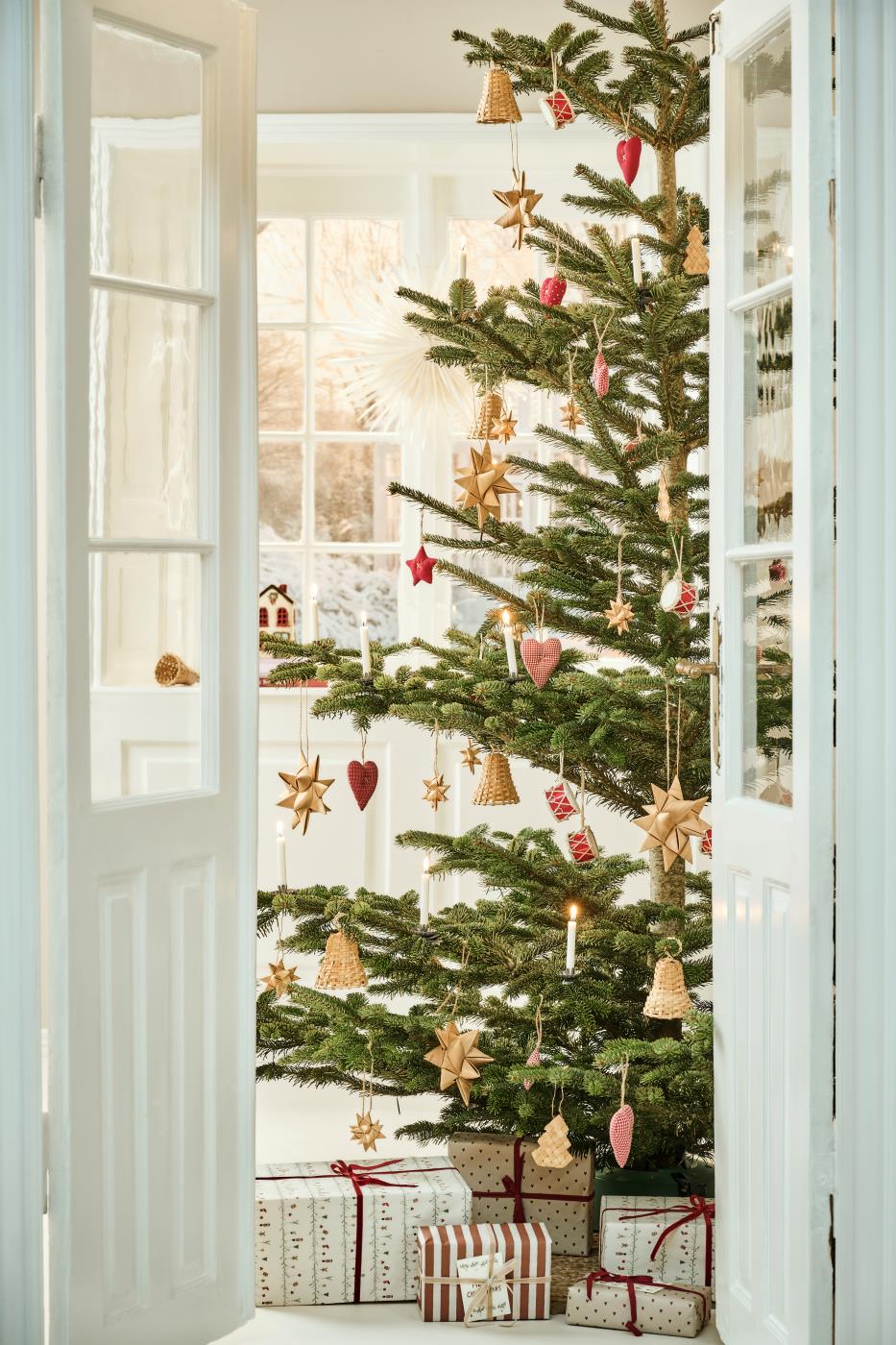 Decorazione Cuore Natale Nostalgico