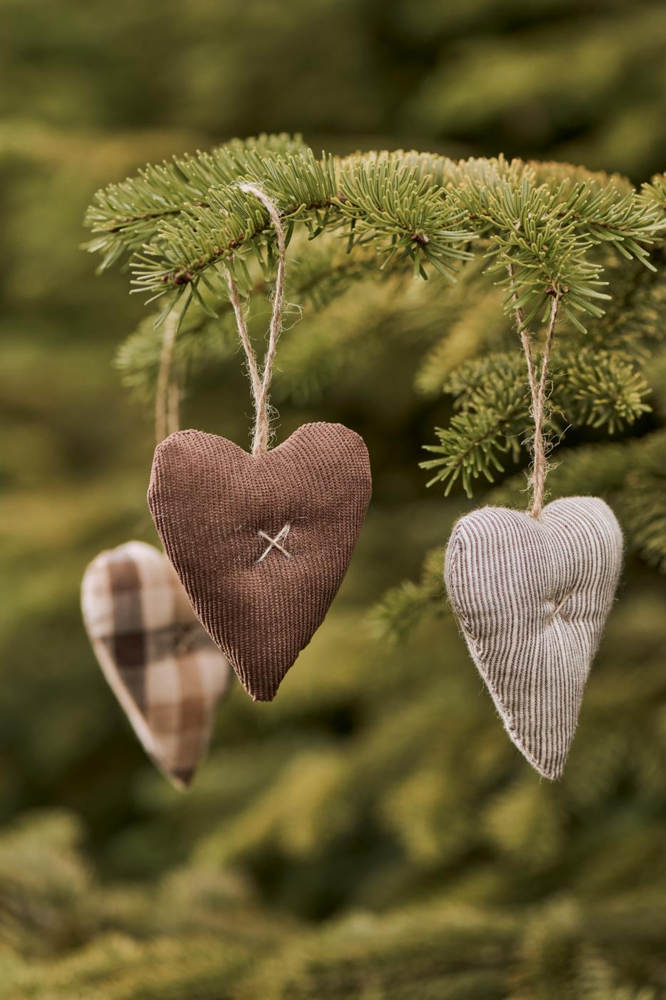 Decorazione Cuore Natale Nostalgico