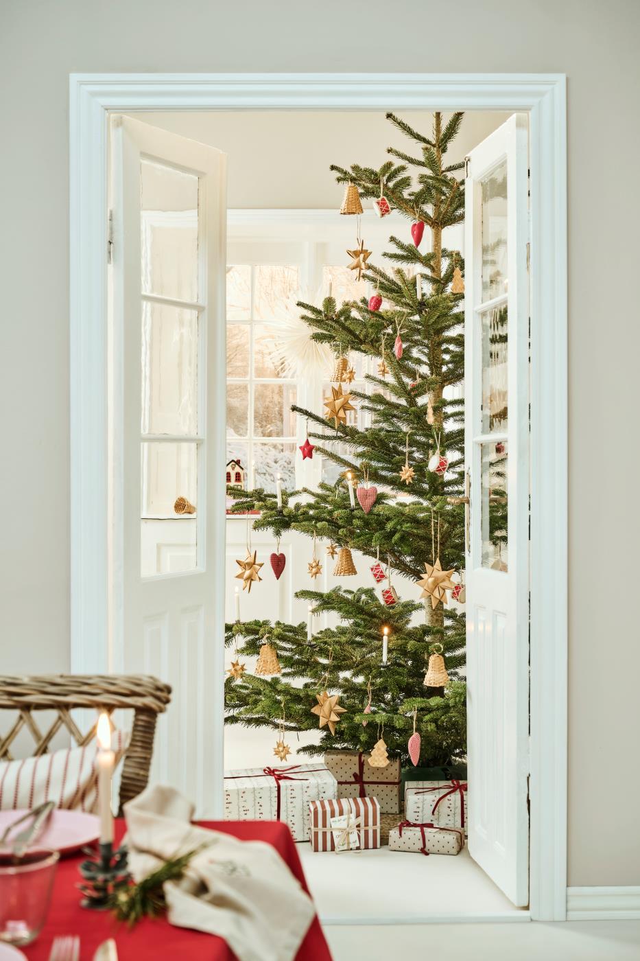Decorazione Cuore Natale Nostalgico