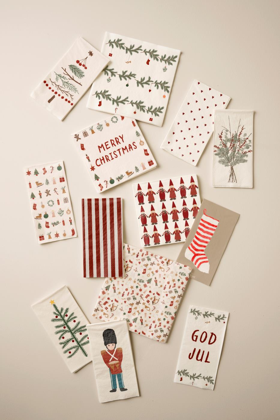 Tovaglioli in carta Christmas