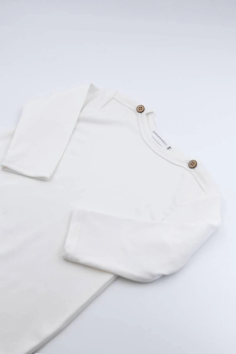 Sacco Nanna Estivo Jersey - Off White 1/2Y
