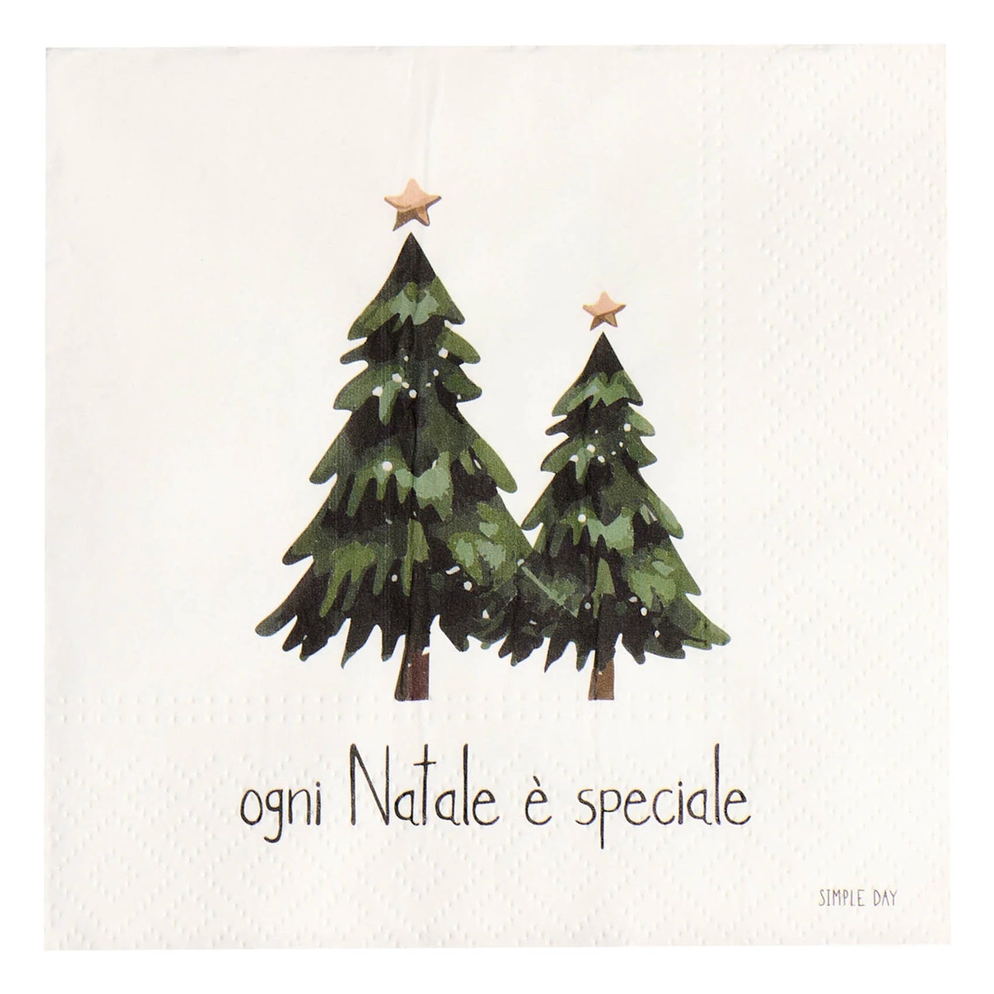 Tovaglioli in carta Ogni Natale è speciale
