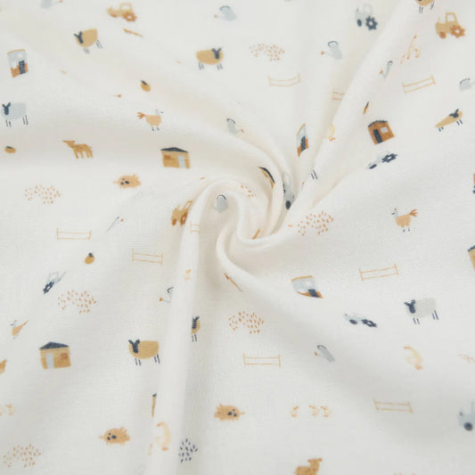 Swaddle XL single - 120x120cm The Farm