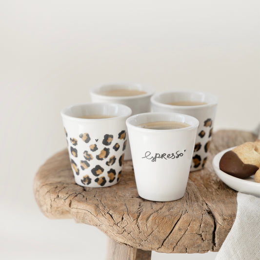 Tazza caffè Leopard