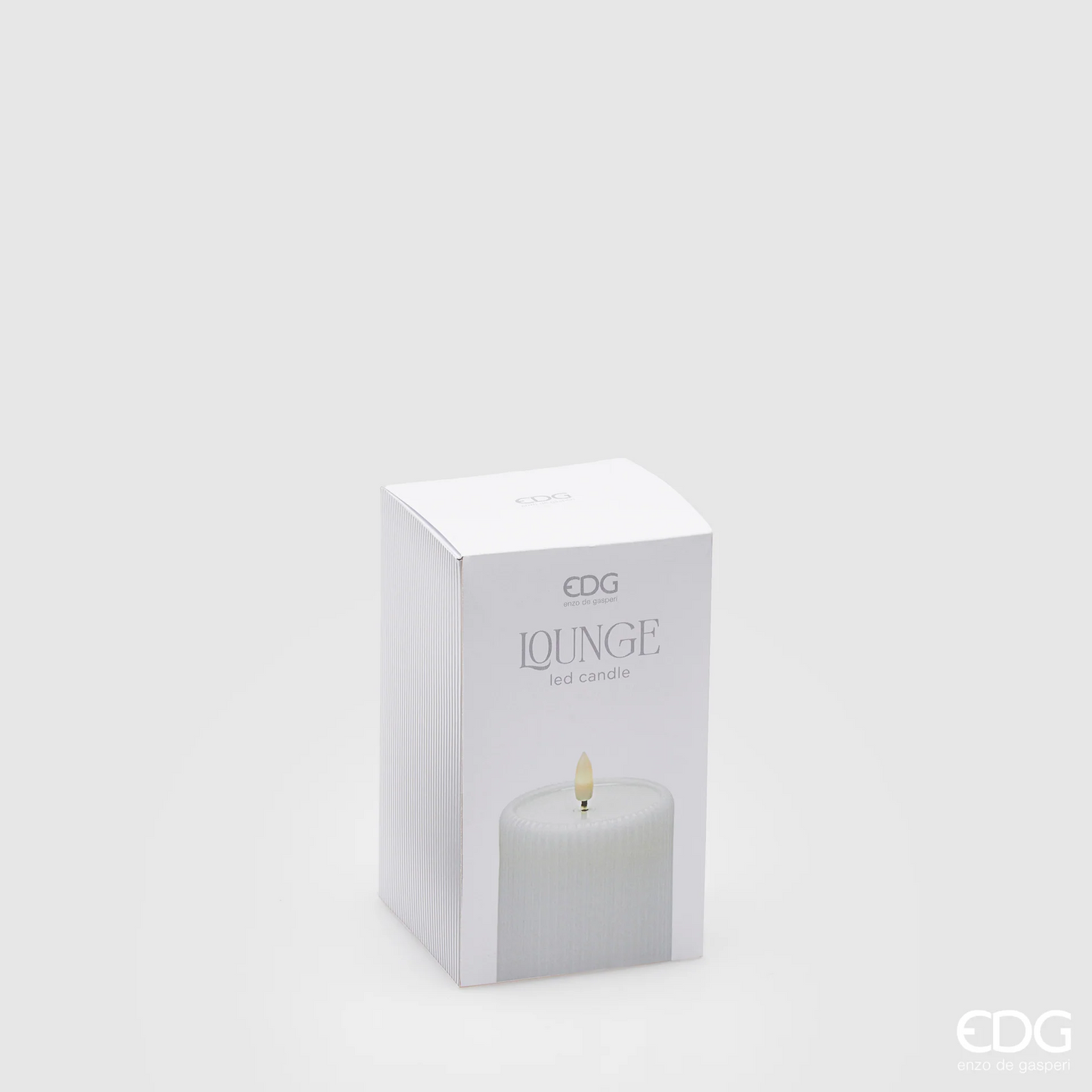 Candela Moccolo Lounge con Led e telecomando